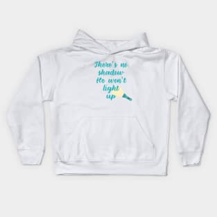 Reckless love of God Cory Asbury lyrics There's no shadow you won't light up WEAR YOUR WORSHIP Christian design Kids Hoodie